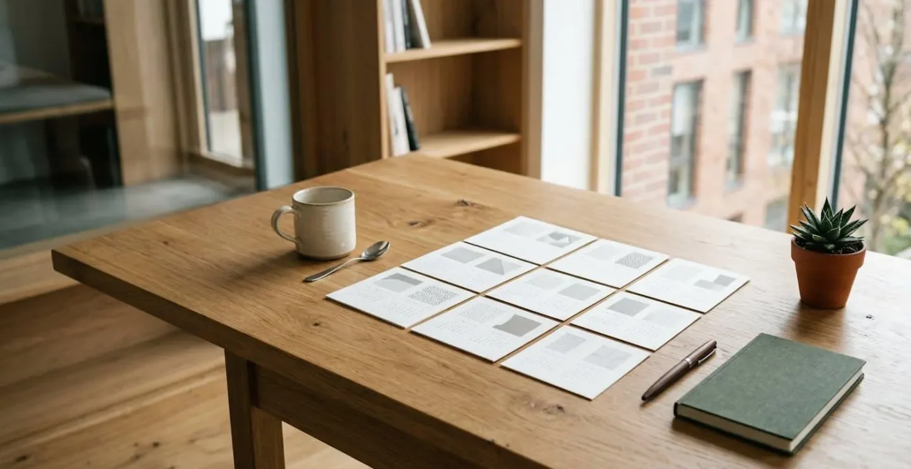 Strategic fiscal calendar planning with organized financial documents highlighting UK tax year structure