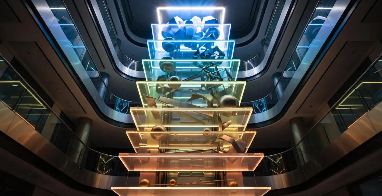 Multi-level compliance alert escalation visualization showing hierarchical notification flow